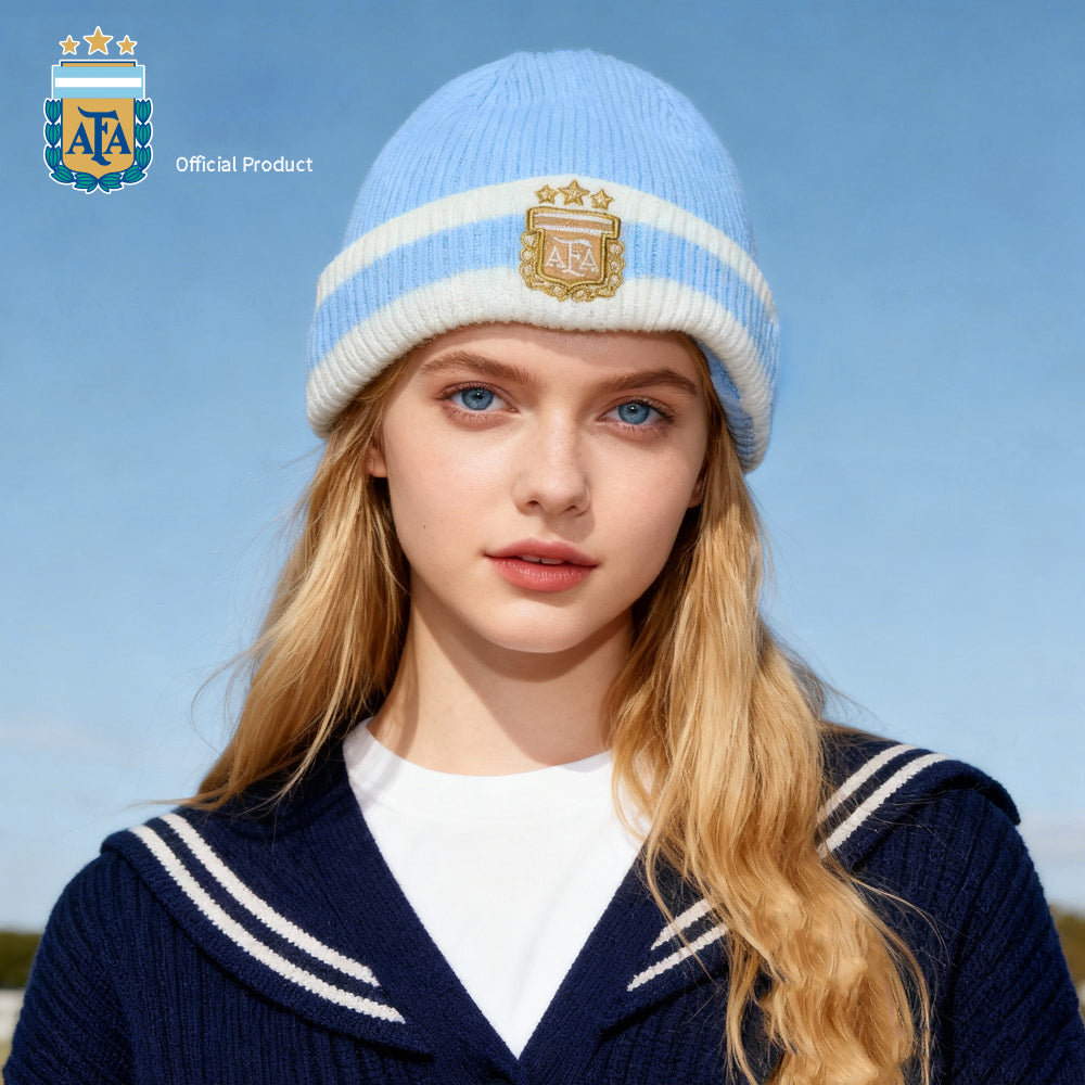Argentina AFA 3-Star Knit Beanie